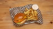Spicy Chicken Burger+ Fries