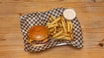 Single Louisiana Burger + Fries&